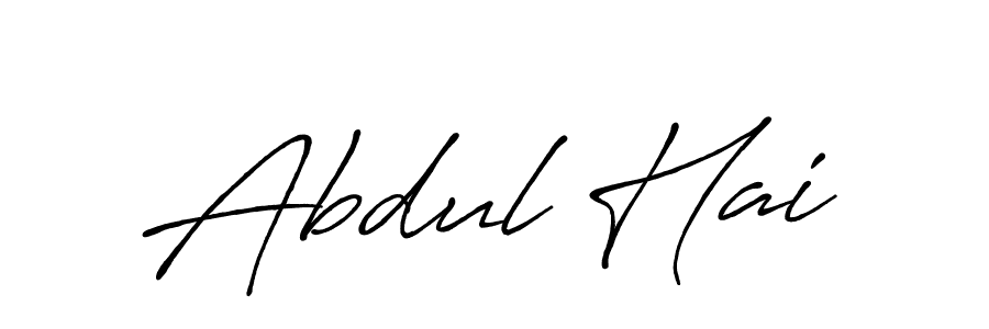 if you are searching for the best signature style for your name Abdul Hai. so please give up your signature search. here we have designed multiple signature styles  using Antro_Vectra_Bolder. Abdul Hai signature style 7 images and pictures png