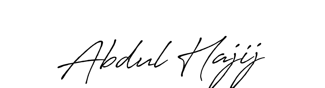 Abdul Hajij stylish signature style. Best Handwritten Sign (Antro_Vectra_Bolder) for my name. Handwritten Signature Collection Ideas for my name Abdul Hajij. Abdul Hajij signature style 7 images and pictures png