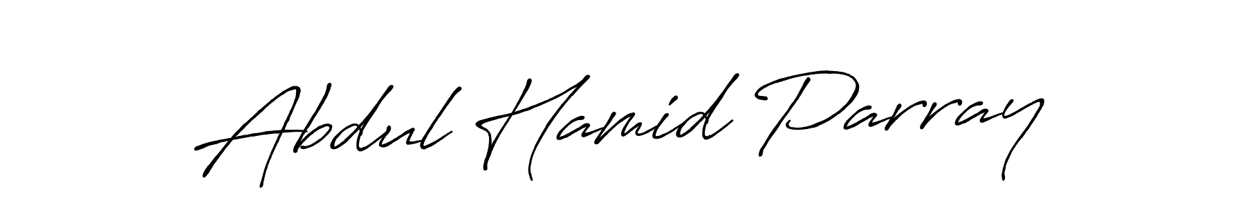 How to make Abdul Hamid Parray signature? Antro_Vectra_Bolder is a professional autograph style. Create handwritten signature for Abdul Hamid Parray name. Abdul Hamid Parray signature style 7 images and pictures png