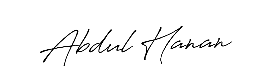 It looks lik you need a new signature style for name Abdul Hanan. Design unique handwritten (Antro_Vectra_Bolder) signature with our free signature maker in just a few clicks. Abdul Hanan signature style 7 images and pictures png