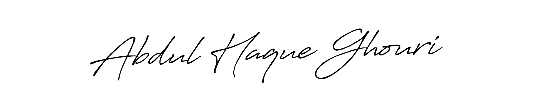 Also we have Abdul Haque Ghouri name is the best signature style. Create professional handwritten signature collection using Antro_Vectra_Bolder autograph style. Abdul Haque Ghouri signature style 7 images and pictures png