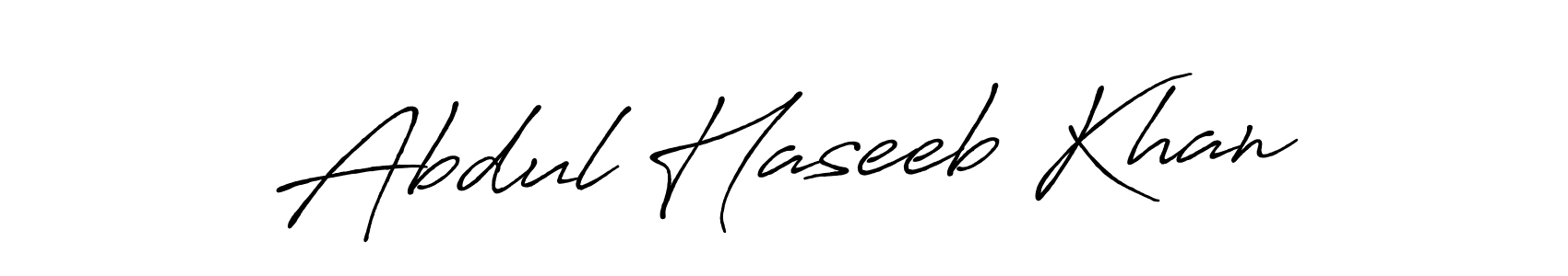 Once you've used our free online signature maker to create your best signature Antro_Vectra_Bolder style, it's time to enjoy all of the benefits that Abdul Haseeb Khan name signing documents. Abdul Haseeb Khan signature style 7 images and pictures png
