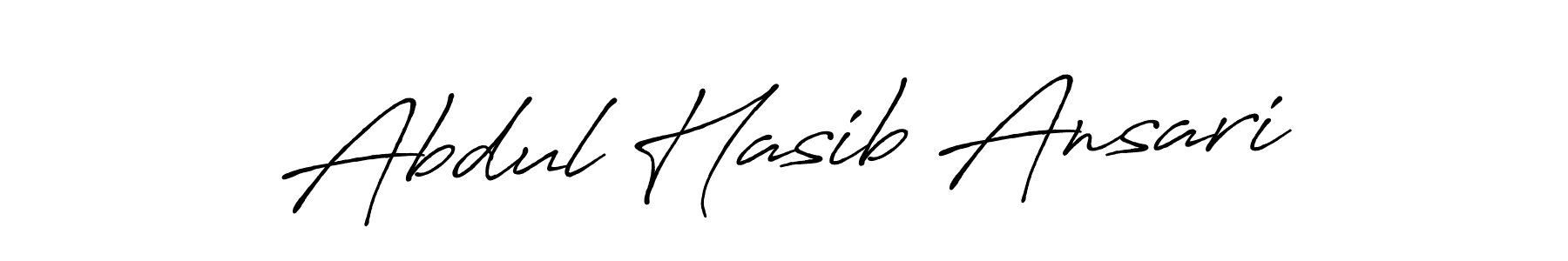 Similarly Antro_Vectra_Bolder is the best handwritten signature design. Signature creator online .You can use it as an online autograph creator for name Abdul Hasib Ansari. Abdul Hasib Ansari signature style 7 images and pictures png