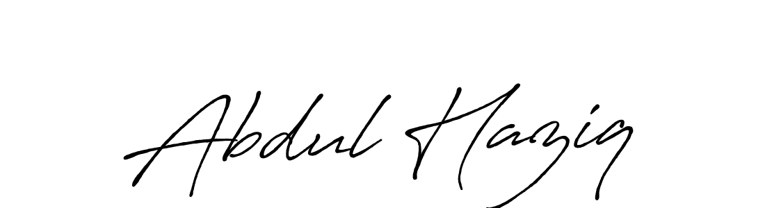 The best way (Antro_Vectra_Bolder) to make a short signature is to pick only two or three words in your name. The name Abdul Haziq include a total of six letters. For converting this name. Abdul Haziq signature style 7 images and pictures png