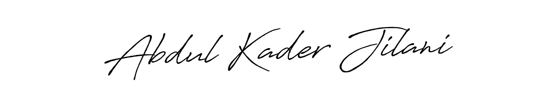 Also You can easily find your signature by using the search form. We will create Abdul Kader Jilani name handwritten signature images for you free of cost using Antro_Vectra_Bolder sign style. Abdul Kader Jilani signature style 7 images and pictures png