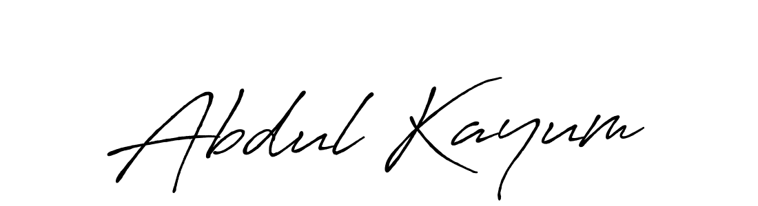 How to make Abdul Kayum signature? Antro_Vectra_Bolder is a professional autograph style. Create handwritten signature for Abdul Kayum name. Abdul Kayum signature style 7 images and pictures png