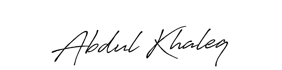 This is the best signature style for the Abdul Khaleq name. Also you like these signature font (Antro_Vectra_Bolder). Mix name signature. Abdul Khaleq signature style 7 images and pictures png