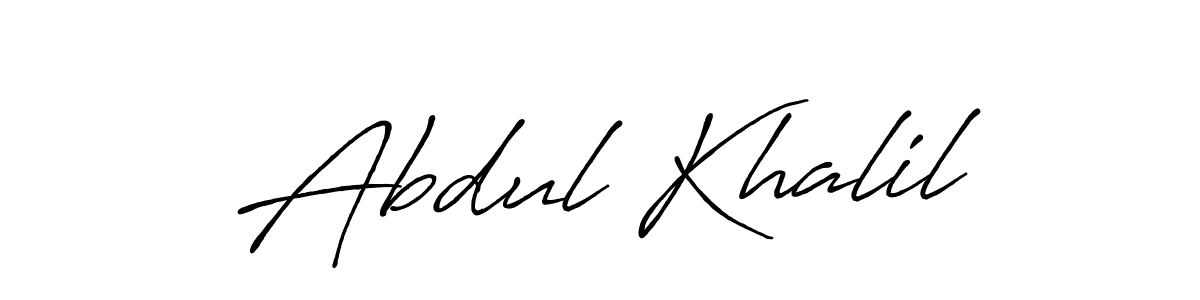 Antro_Vectra_Bolder is a professional signature style that is perfect for those who want to add a touch of class to their signature. It is also a great choice for those who want to make their signature more unique. Get Abdul Khalil name to fancy signature for free. Abdul Khalil signature style 7 images and pictures png