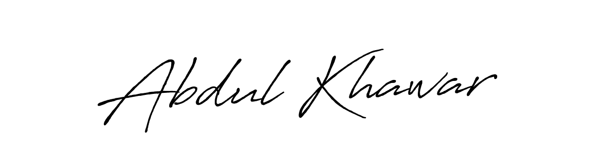 How to make Abdul Khawar signature? Antro_Vectra_Bolder is a professional autograph style. Create handwritten signature for Abdul Khawar name. Abdul Khawar signature style 7 images and pictures png