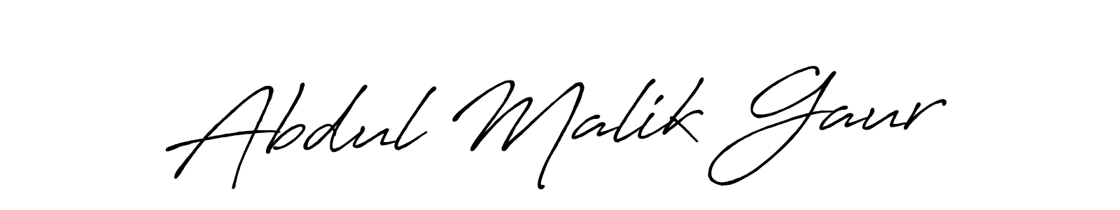 This is the best signature style for the Abdul Malik Gaur name. Also you like these signature font (Antro_Vectra_Bolder). Mix name signature. Abdul Malik Gaur signature style 7 images and pictures png