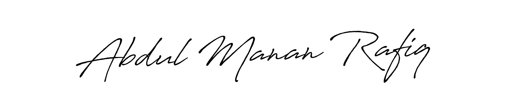 Make a short Abdul Manan Rafiq signature style. Manage your documents anywhere anytime using Antro_Vectra_Bolder. Create and add eSignatures, submit forms, share and send files easily. Abdul Manan Rafiq signature style 7 images and pictures png