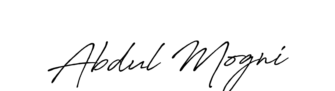 Once you've used our free online signature maker to create your best signature Antro_Vectra_Bolder style, it's time to enjoy all of the benefits that Abdul Mogni name signing documents. Abdul Mogni signature style 7 images and pictures png