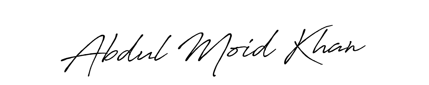 This is the best signature style for the Abdul Moid Khan name. Also you like these signature font (Antro_Vectra_Bolder). Mix name signature. Abdul Moid Khan signature style 7 images and pictures png