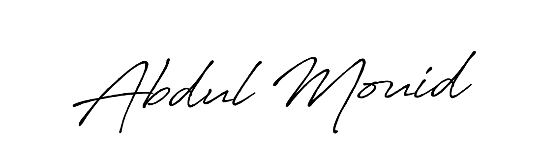 Here are the top 10 professional signature styles for the name Abdul Mouid. These are the best autograph styles you can use for your name. Abdul Mouid signature style 7 images and pictures png