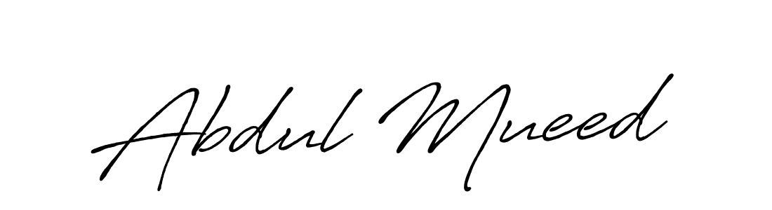 How to make Abdul Mueed signature? Antro_Vectra_Bolder is a professional autograph style. Create handwritten signature for Abdul Mueed name. Abdul Mueed signature style 7 images and pictures png