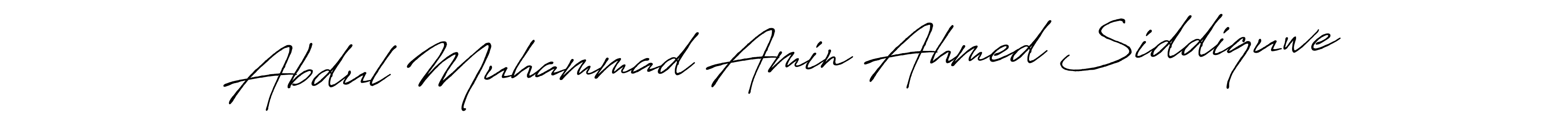 Also we have Abdul Muhammad Amin Ahmed Siddiquwe name is the best signature style. Create professional handwritten signature collection using Antro_Vectra_Bolder autograph style. Abdul Muhammad Amin Ahmed Siddiquwe signature style 7 images and pictures png