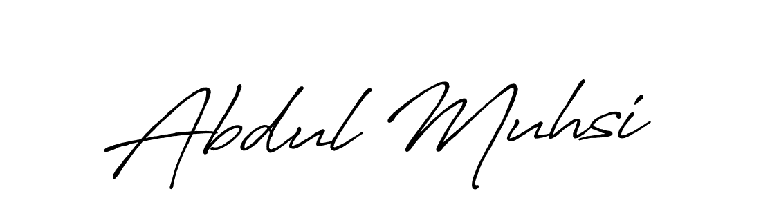 Make a short Abdul Muhsi signature style. Manage your documents anywhere anytime using Antro_Vectra_Bolder. Create and add eSignatures, submit forms, share and send files easily. Abdul Muhsi signature style 7 images and pictures png