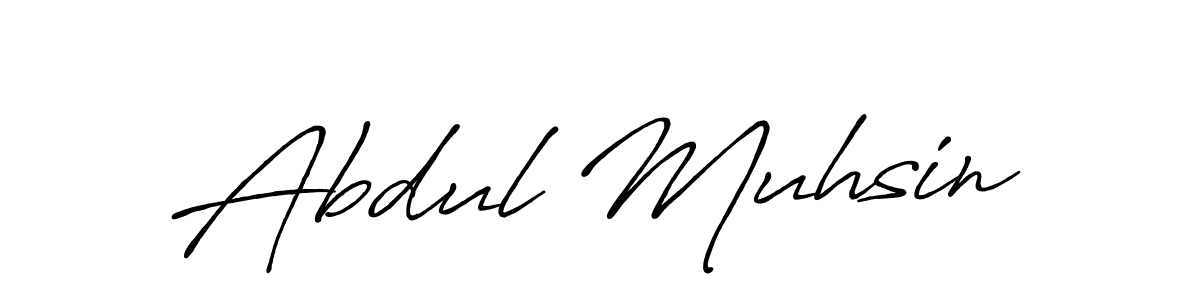 Once you've used our free online signature maker to create your best signature Antro_Vectra_Bolder style, it's time to enjoy all of the benefits that Abdul Muhsin name signing documents. Abdul Muhsin signature style 7 images and pictures png