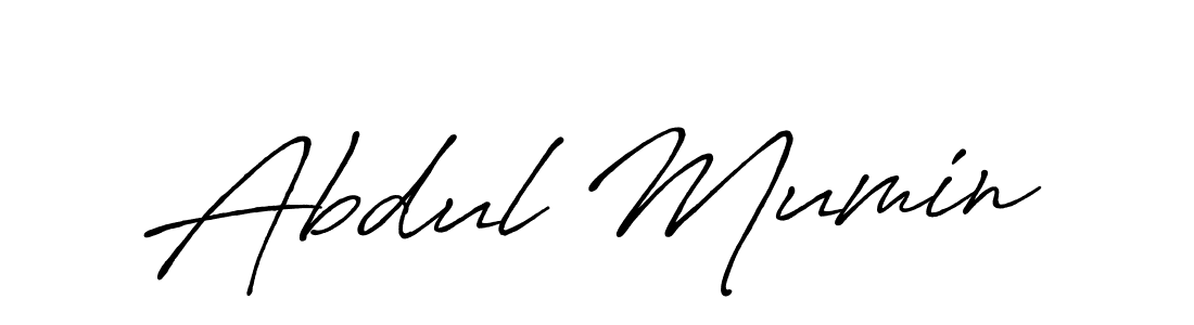 Also we have Abdul Mumin name is the best signature style. Create professional handwritten signature collection using Antro_Vectra_Bolder autograph style. Abdul Mumin signature style 7 images and pictures png