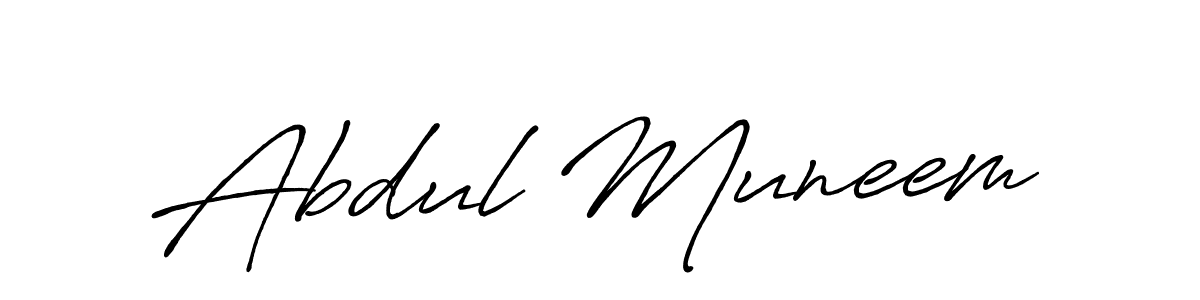 Antro_Vectra_Bolder is a professional signature style that is perfect for those who want to add a touch of class to their signature. It is also a great choice for those who want to make their signature more unique. Get Abdul Muneem name to fancy signature for free. Abdul Muneem signature style 7 images and pictures png