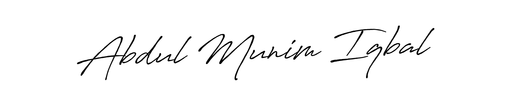 Once you've used our free online signature maker to create your best signature Antro_Vectra_Bolder style, it's time to enjoy all of the benefits that Abdul Munim Iqbal name signing documents. Abdul Munim Iqbal signature style 7 images and pictures png