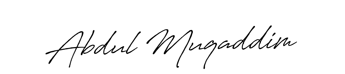 You should practise on your own different ways (Antro_Vectra_Bolder) to write your name (Abdul Muqaddim) in signature. don't let someone else do it for you. Abdul Muqaddim signature style 7 images and pictures png