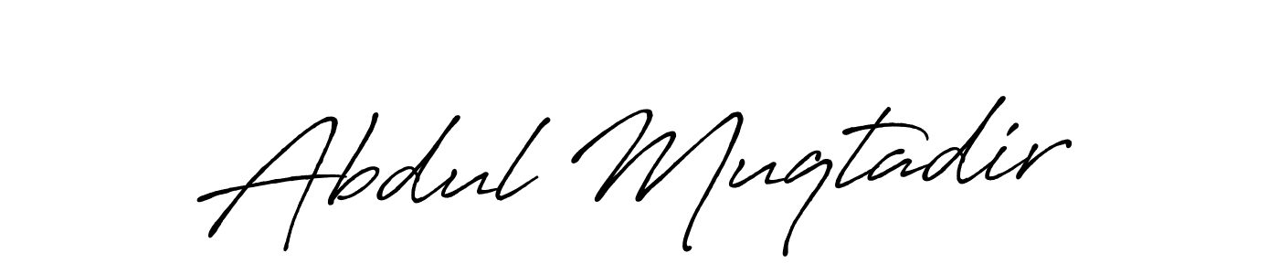 You can use this online signature creator to create a handwritten signature for the name Abdul Muqtadir. This is the best online autograph maker. Abdul Muqtadir signature style 7 images and pictures png