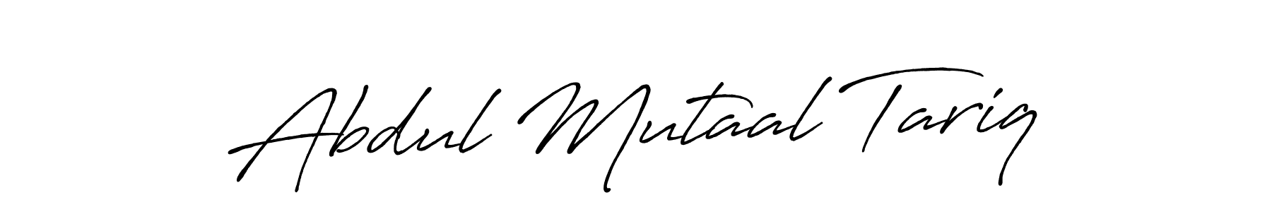 Make a beautiful signature design for name Abdul Mutaal Tariq. Use this online signature maker to create a handwritten signature for free. Abdul Mutaal Tariq signature style 7 images and pictures png