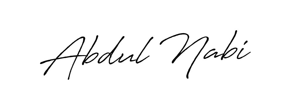 Antro_Vectra_Bolder is a professional signature style that is perfect for those who want to add a touch of class to their signature. It is also a great choice for those who want to make their signature more unique. Get Abdul Nabi name to fancy signature for free. Abdul Nabi signature style 7 images and pictures png