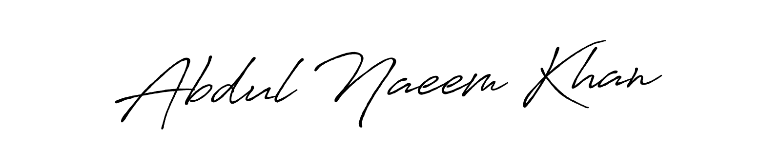 Also we have Abdul Naeem Khan name is the best signature style. Create professional handwritten signature collection using Antro_Vectra_Bolder autograph style. Abdul Naeem Khan signature style 7 images and pictures png