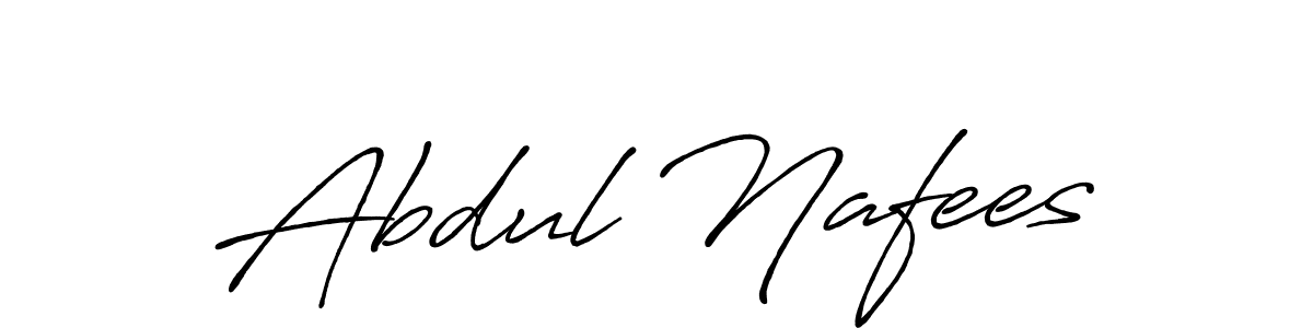 Antro_Vectra_Bolder is a professional signature style that is perfect for those who want to add a touch of class to their signature. It is also a great choice for those who want to make their signature more unique. Get Abdul Nafees name to fancy signature for free. Abdul Nafees signature style 7 images and pictures png