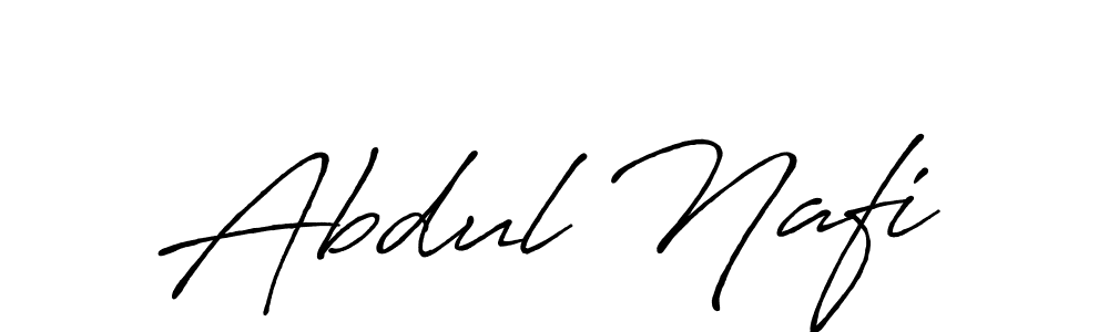 Also we have Abdul Nafi name is the best signature style. Create professional handwritten signature collection using Antro_Vectra_Bolder autograph style. Abdul Nafi signature style 7 images and pictures png