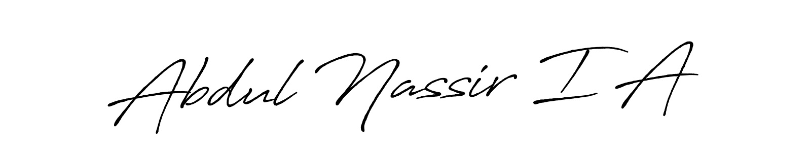 This is the best signature style for the Abdul Nassir I A name. Also you like these signature font (Antro_Vectra_Bolder). Mix name signature. Abdul Nassir I A signature style 7 images and pictures png