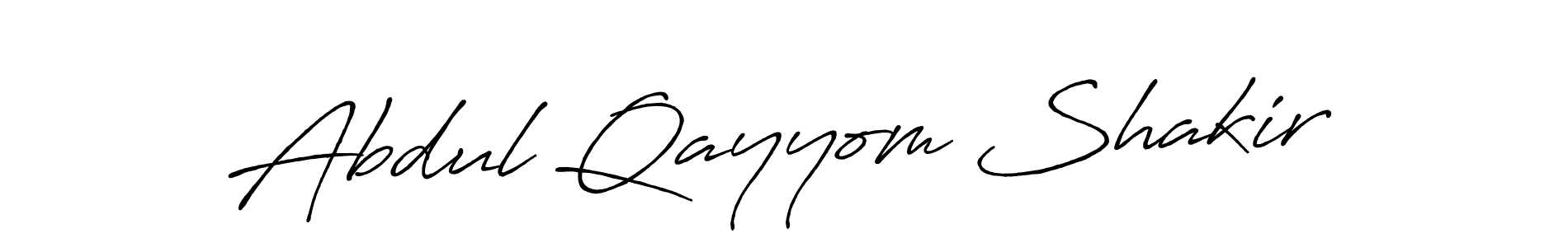 Best and Professional Signature Style for Abdul Qayyom Shakir. Antro_Vectra_Bolder Best Signature Style Collection. Abdul Qayyom Shakir signature style 7 images and pictures png