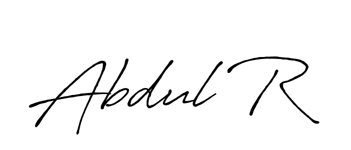 Make a beautiful signature design for name Abdul R. Use this online signature maker to create a handwritten signature for free. Abdul R signature style 7 images and pictures png