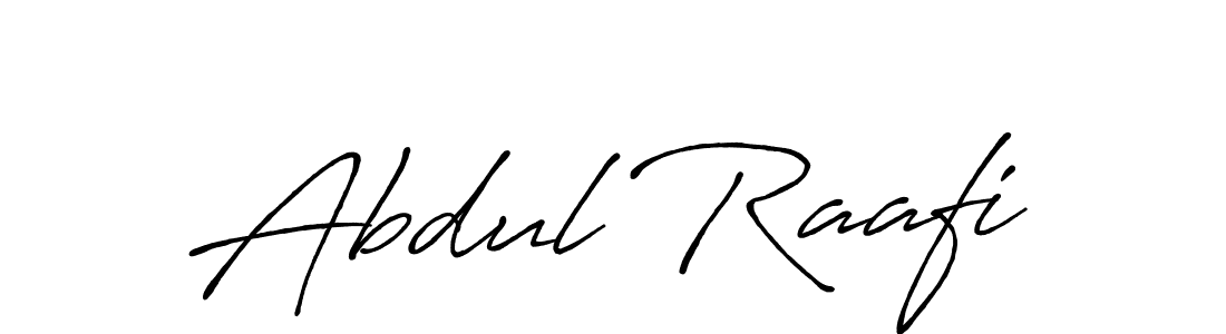 Use a signature maker to create a handwritten signature online. With this signature software, you can design (Antro_Vectra_Bolder) your own signature for name Abdul Raafi. Abdul Raafi signature style 7 images and pictures png