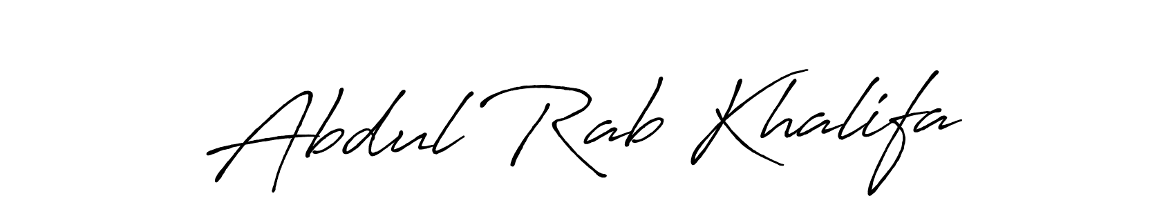 The best way (Antro_Vectra_Bolder) to make a short signature is to pick only two or three words in your name. The name Abdul Rab Khalifa include a total of six letters. For converting this name. Abdul Rab Khalifa signature style 7 images and pictures png