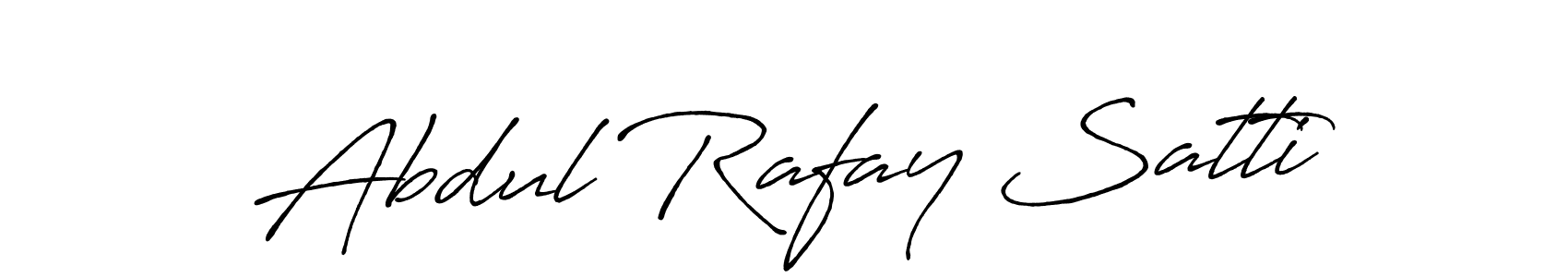 Also we have Abdul Rafay Satti name is the best signature style. Create professional handwritten signature collection using Antro_Vectra_Bolder autograph style. Abdul Rafay Satti signature style 7 images and pictures png