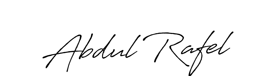 Make a beautiful signature design for name Abdul Rafel. With this signature (Antro_Vectra_Bolder) style, you can create a handwritten signature for free. Abdul Rafel signature style 7 images and pictures png