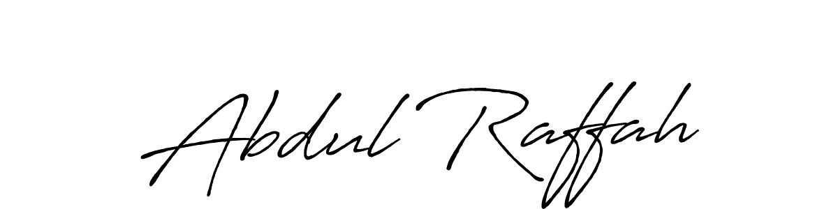 The best way (Antro_Vectra_Bolder) to make a short signature is to pick only two or three words in your name. The name Abdul Raffah include a total of six letters. For converting this name. Abdul Raffah signature style 7 images and pictures png