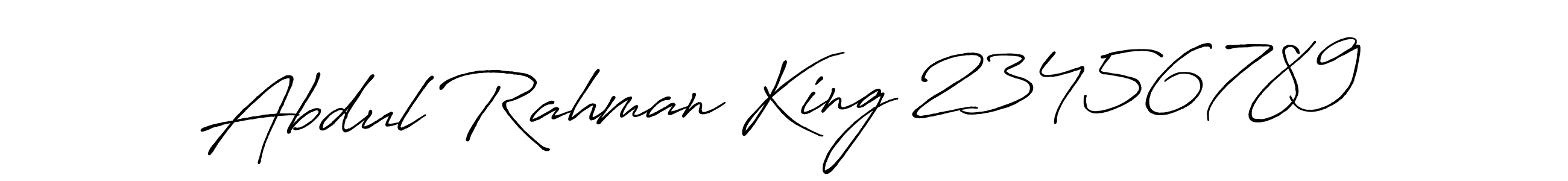 The best way (Antro_Vectra_Bolder) to make a short signature is to pick only two or three words in your name. The name Abdul Rahman King 23456789 include a total of six letters. For converting this name. Abdul Rahman King 23456789 signature style 7 images and pictures png