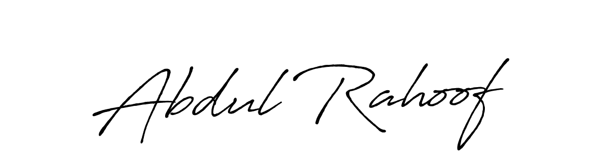 Make a beautiful signature design for name Abdul Rahoof. Use this online signature maker to create a handwritten signature for free. Abdul Rahoof signature style 7 images and pictures png