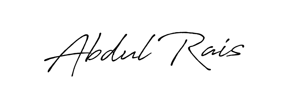 Create a beautiful signature design for name Abdul Rais. With this signature (Antro_Vectra_Bolder) fonts, you can make a handwritten signature for free. Abdul Rais signature style 7 images and pictures png