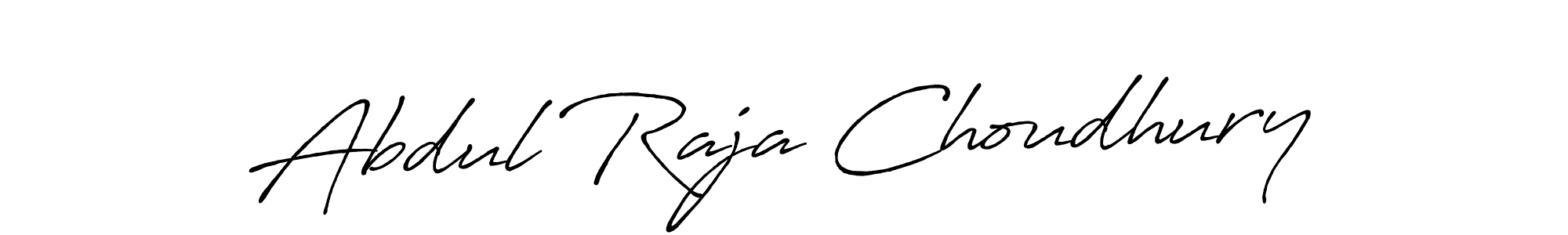Use a signature maker to create a handwritten signature online. With this signature software, you can design (Antro_Vectra_Bolder) your own signature for name Abdul Raja Choudhury. Abdul Raja Choudhury signature style 7 images and pictures png