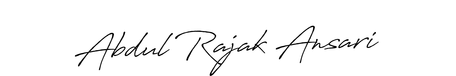 Similarly Antro_Vectra_Bolder is the best handwritten signature design. Signature creator online .You can use it as an online autograph creator for name Abdul Rajak Ansari. Abdul Rajak Ansari signature style 7 images and pictures png