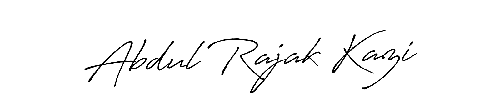 Abdul Rajak Kazi stylish signature style. Best Handwritten Sign (Antro_Vectra_Bolder) for my name. Handwritten Signature Collection Ideas for my name Abdul Rajak Kazi. Abdul Rajak Kazi signature style 7 images and pictures png