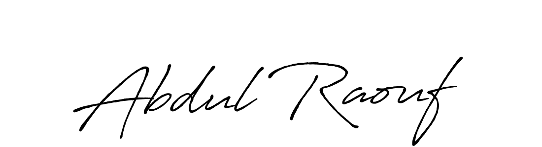 Also we have Abdul Raouf name is the best signature style. Create professional handwritten signature collection using Antro_Vectra_Bolder autograph style. Abdul Raouf signature style 7 images and pictures png