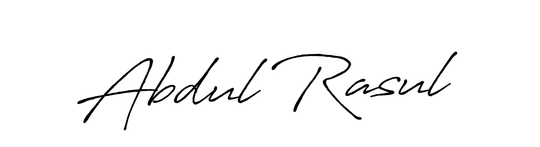 Also we have Abdul Rasul name is the best signature style. Create professional handwritten signature collection using Antro_Vectra_Bolder autograph style. Abdul Rasul signature style 7 images and pictures png