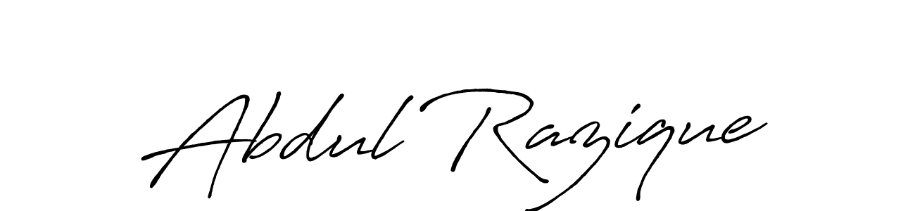 How to make Abdul Razique signature? Antro_Vectra_Bolder is a professional autograph style. Create handwritten signature for Abdul Razique name. Abdul Razique signature style 7 images and pictures png