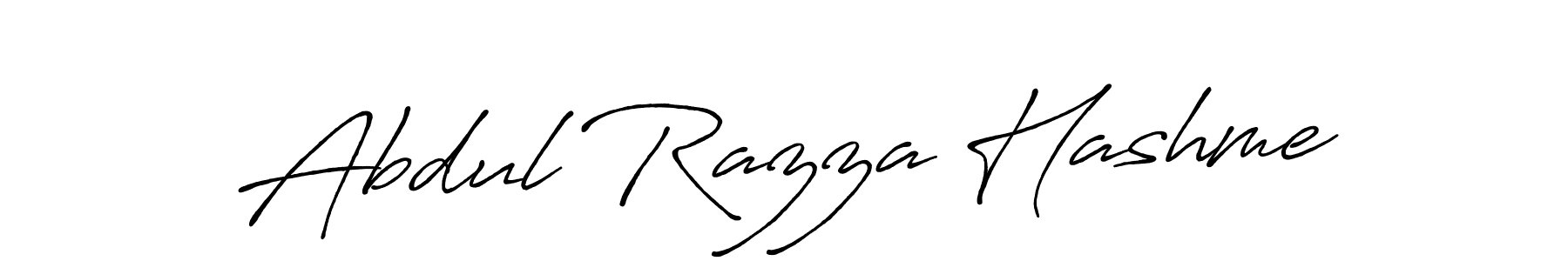 Make a beautiful signature design for name Abdul Razza Hashme. With this signature (Antro_Vectra_Bolder) style, you can create a handwritten signature for free. Abdul Razza Hashme signature style 7 images and pictures png